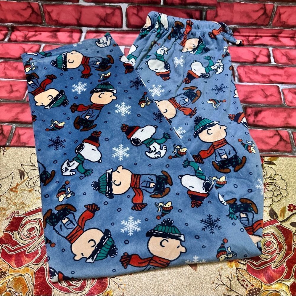 Peanuts Charlie Brown /Snoopy Lounge pajama pants M - Picture 5 of 8